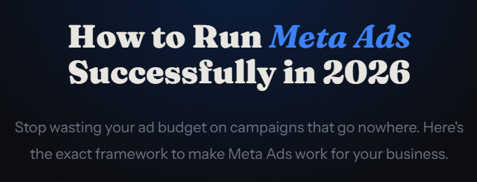 how to run meta ads